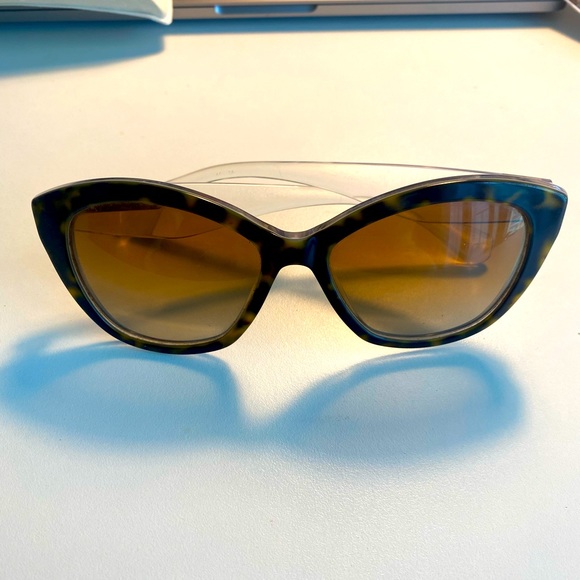 Dolce & Gabbana Cat Eye Sunglasses Brown - Picture 1 of 5